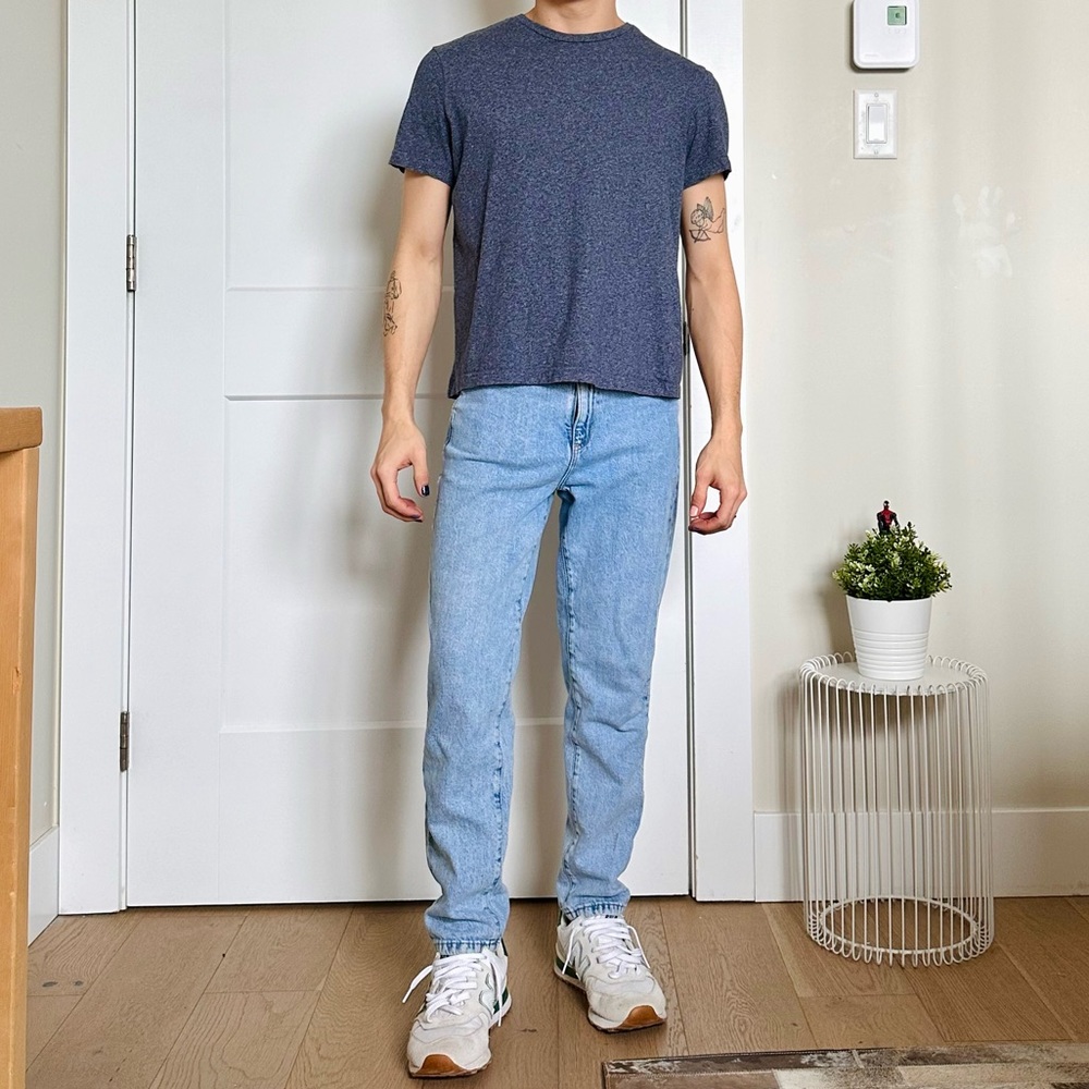 H&M Heather Blue T-Shirt